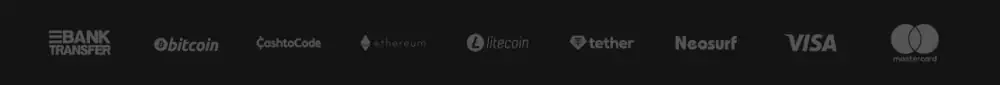 JokaRoom accepted payment methods including cryptocurrency and credit cards